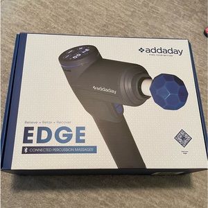 Edge percussion massager